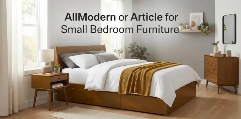 AllModern or Article for small bedroom furniture