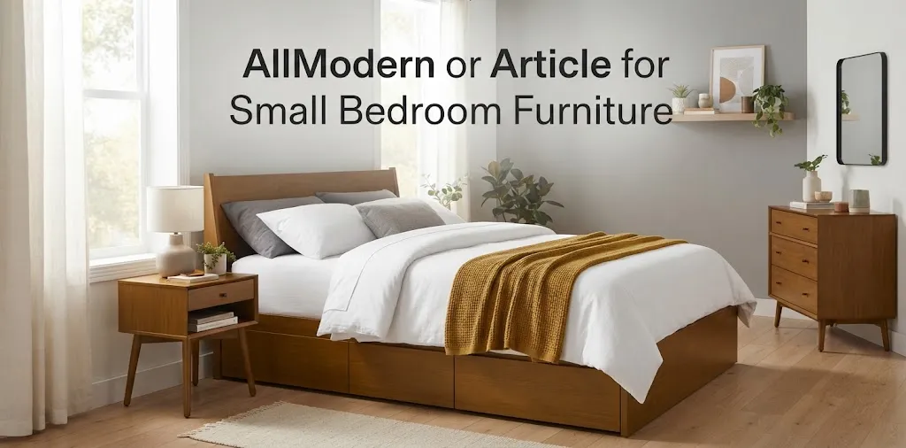 AllModern or Article for small bedroom furniture