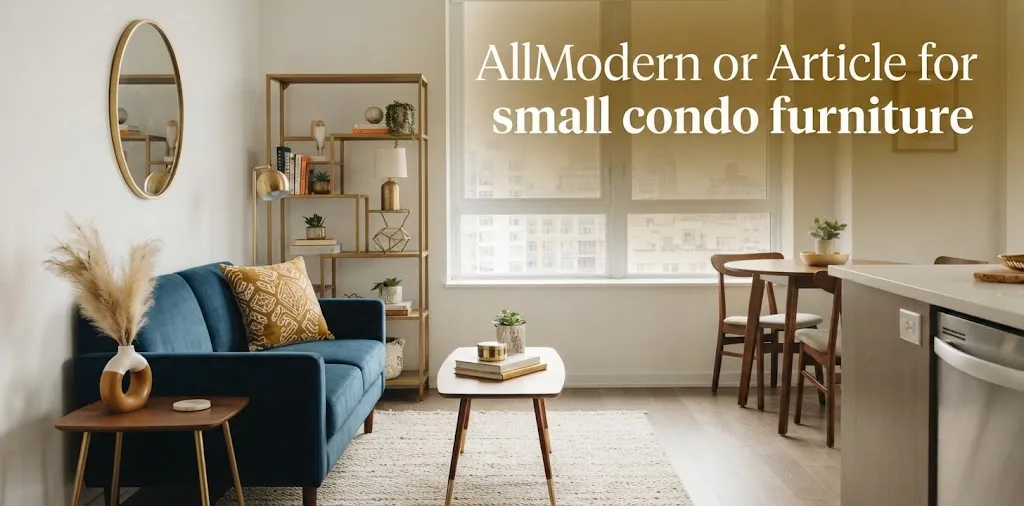 AllModern or Article for small condo furniture