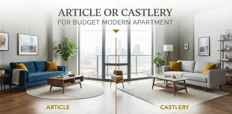 Article or Castlery for budget modern apartment