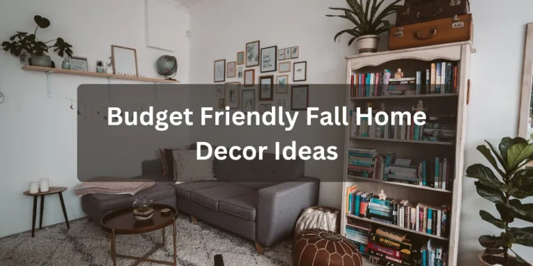Budget Friendly Fall Home Decor Ideas