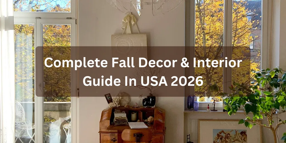 Complete Fall Decor & Interior Guide In USA 2026