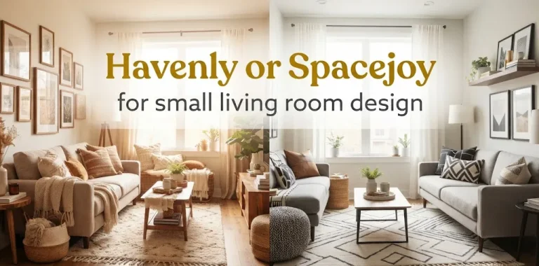 Havenly or Spacejoy for small living room design