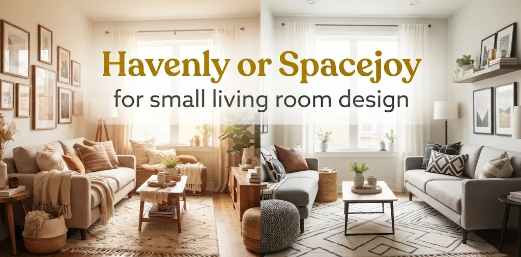 Havenly or Spacejoy for small living room design