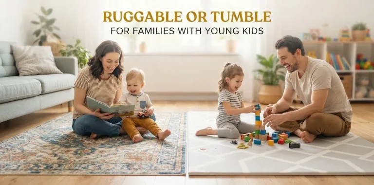 Ruggable or Tumble for families with young kids